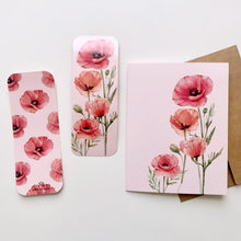 Load image into Gallery viewer, Poppies Bookmark