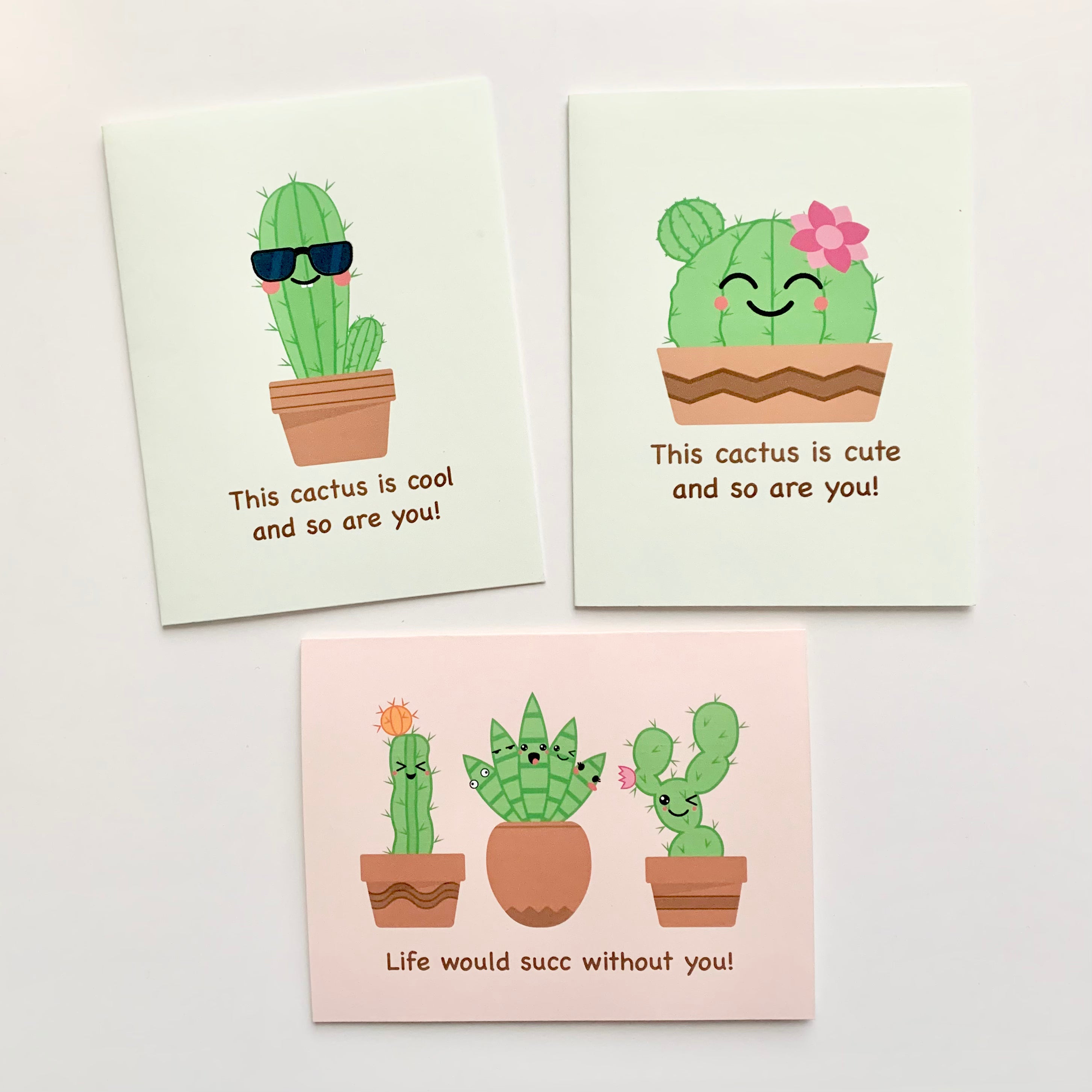 SucCUTElent Greeting Cards – AMW the studio