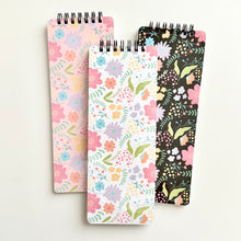 Load image into Gallery viewer, Spring Blooms 3.25" x 8.5" Lined Slim Notebook