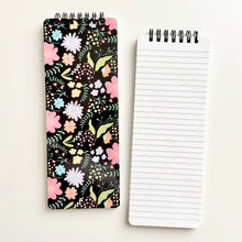 Load image into Gallery viewer, Spring Blooms 3.25" x 8.5" Lined Slim Notebook
