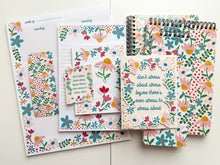 Load image into Gallery viewer, Flower Pops 5.5"x8.5" Weekly Planner
