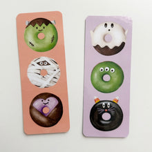 Load image into Gallery viewer, Halloween Donuts Bookmarks