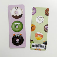 Load image into Gallery viewer, Halloween Donuts Bookmarks