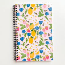 Load image into Gallery viewer, Lemon Berry 5.5"x8.5" Lined Notebook