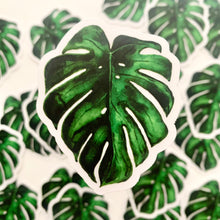 Load image into Gallery viewer, Green Foliage Clear Vinyl Stickers