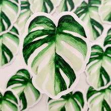 Load image into Gallery viewer, Green Foliage Clear Vinyl Stickers