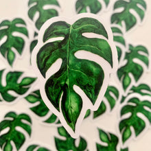 Load image into Gallery viewer, Green Foliage Clear Vinyl Stickers