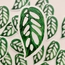 Load image into Gallery viewer, Green Foliage Clear Vinyl Stickers