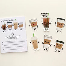 Load image into Gallery viewer, Happy Coffee Cups Vinyl Stickers