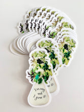 Load image into Gallery viewer, I’m Sexy and I Grow It! Lettuce Grow Farmstand Clear Sticker & Magnet