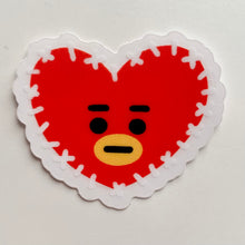 Load image into Gallery viewer, BT21 Universe Patches Fan Art Clear Vinyl Stickers