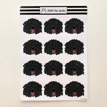 Load image into Gallery viewer, Hungarian Puli Paper Sticker Sheet
