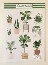 Load image into Gallery viewer, Potted Plants Paper Sticker Sheet
