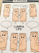 Load image into Gallery viewer, #lumpialife Paper Sticker Sheet