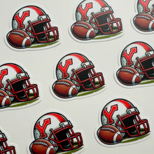 Load image into Gallery viewer, YHS Tornados Helmet Vinyl Sticker
