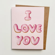 Load image into Gallery viewer, Heart Donuts Valentine&#39;s Day Cards

