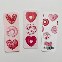 Load image into Gallery viewer, Heart Donuts Bookmark
