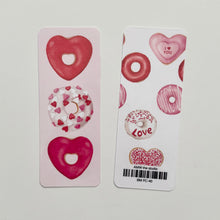 Load image into Gallery viewer, Heart Donuts Bookmark
