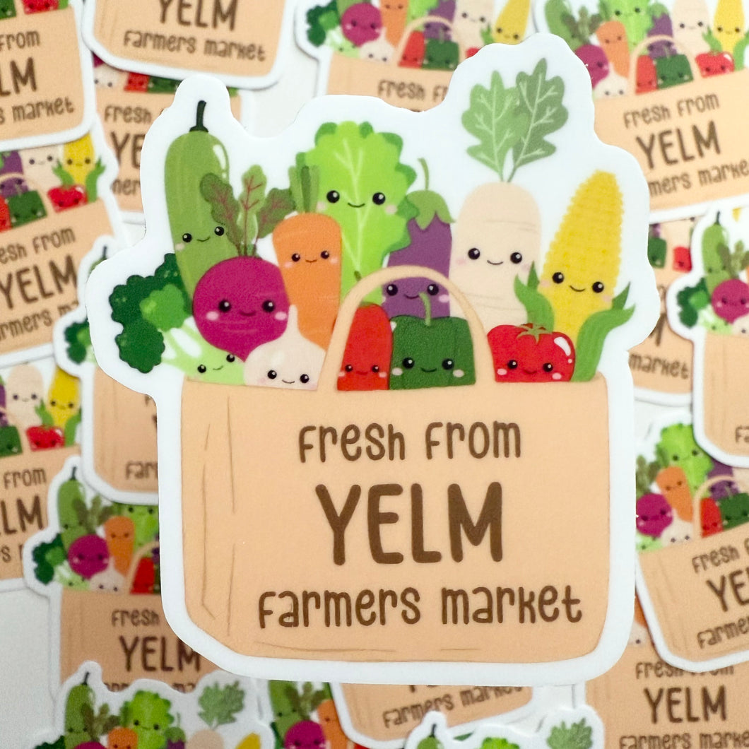 Yelm Farmers Market Vinyl Sticker