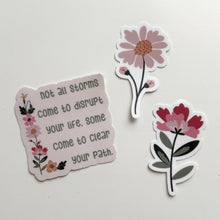 Load image into Gallery viewer, Not All Storm Come To Disrupt Vinyl Sticker
