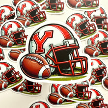 Load image into Gallery viewer, YHS Tornados Helmet Vinyl Sticker
