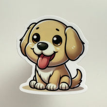 Load image into Gallery viewer, Golden Retriever Vinyl Sticker
