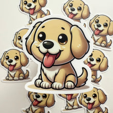 Load image into Gallery viewer, Golden Retriever Vinyl Sticker
