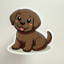 Load image into Gallery viewer, Choco Lab Vinyl Sticker
