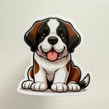 Load image into Gallery viewer, St. Bernie Vinyl Sticker
