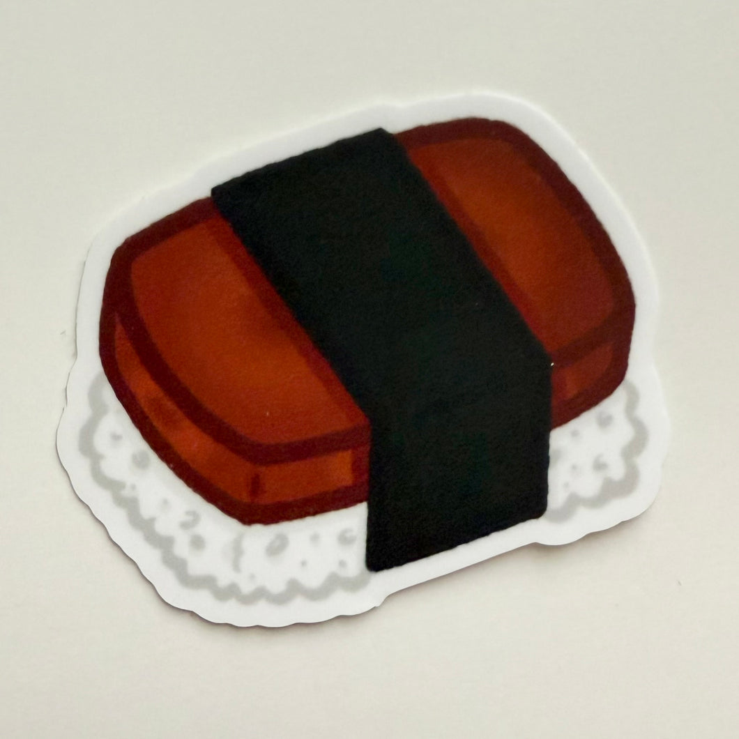 Spam Musubi Vinyl Sticker