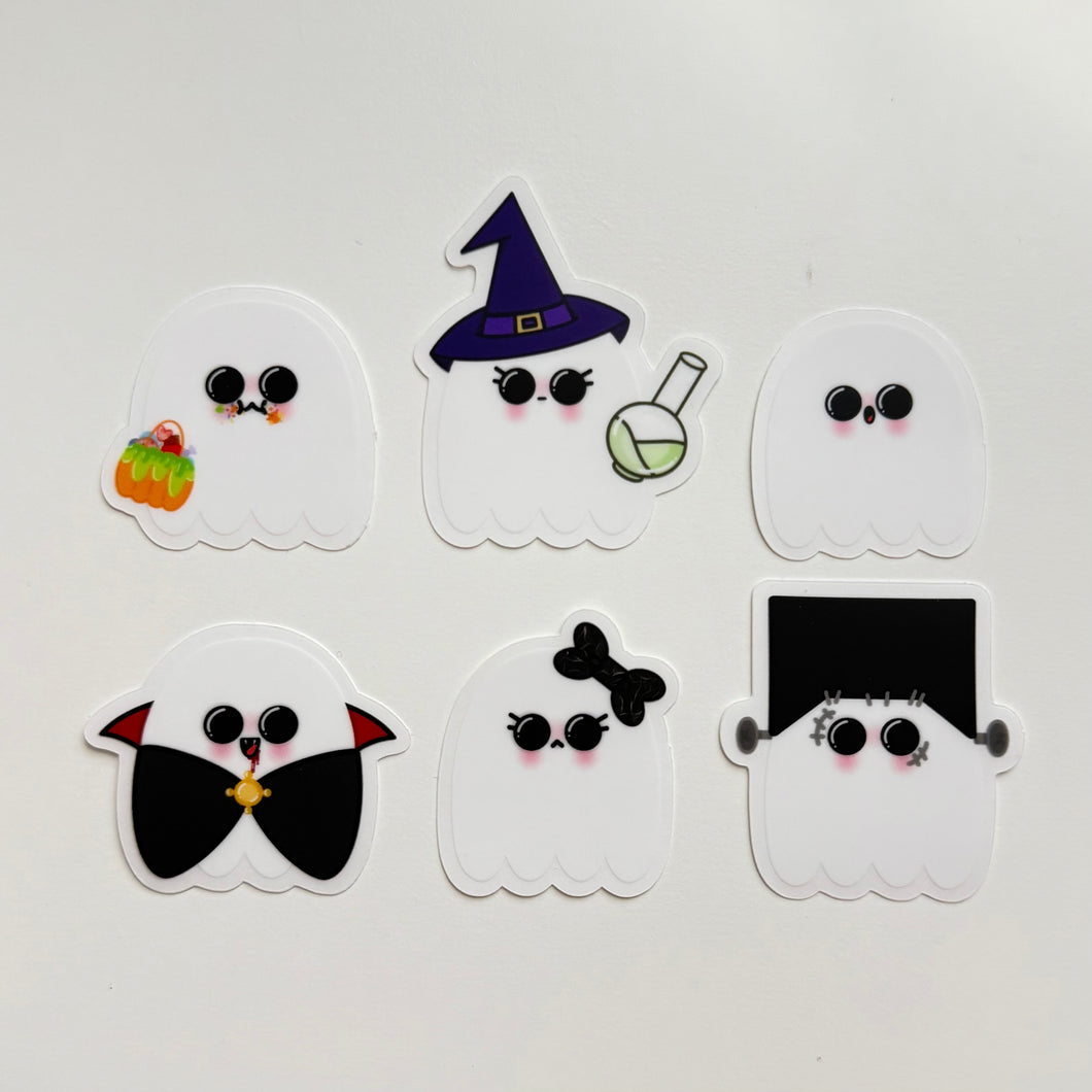 Ghost Gang Clear Vinyl Sticker