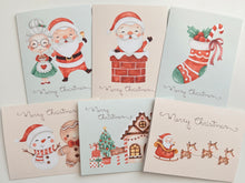 Load image into Gallery viewer, Cute Christmas Greeting Cards
