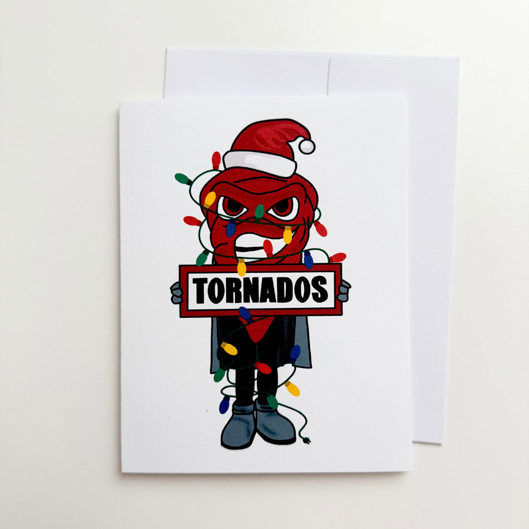 YHS Twister Christmas Greeting Card