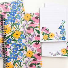 Load image into Gallery viewer, Prairie Blossom 3.5"x4.25" Blank Mini Notebook
