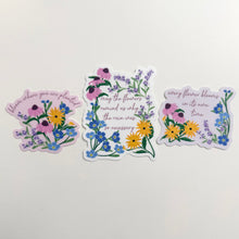 Load image into Gallery viewer, Prairie Blossom Vinyl Stickers

