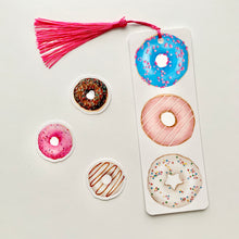 Load image into Gallery viewer, Donut Mini Clear Sticker
