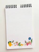 Load image into Gallery viewer, Lemon Berry 5.5"x8.5" Top Bound Lined Notebook
