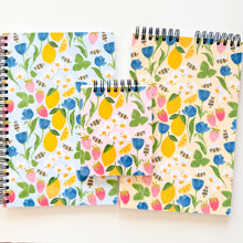 Load image into Gallery viewer, Lemon Berry 5.5"x8.5" Lined Notebook
