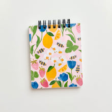 Load image into Gallery viewer, Lemon Berry 3.5"x4.25" Blank Mini Notebook
