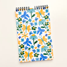 Load image into Gallery viewer, Sunny Blue 5.5"x8.5" Top Bound Lined Notebook
