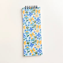 Load image into Gallery viewer, Sunny Blue 3.25" x 8.5" Lined Slim Notebook
