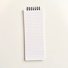 Load image into Gallery viewer, Saturday Market 3.25"x8.5" Slim Lined Notebook
