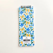 Load image into Gallery viewer, Sunny Blue 3.25" x 8.5" Lined Slim Notebook
