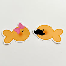 Load image into Gallery viewer, Gold Fishies Vinyl Sticker
