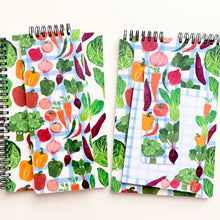 Load image into Gallery viewer, Garden Bounty 3.5"x4.25" Blank Mini Notebook
