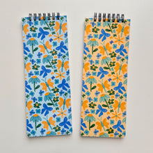 Load image into Gallery viewer, Sunny Blue 3.25" x 8.5" Lined Slim Notebook
