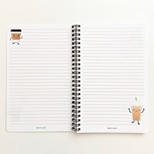 Load image into Gallery viewer, Happy Cups 5.5"x8.5" Lined Notebook
