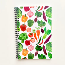 Load image into Gallery viewer, Garden Bounty 5.5"x8.5" Notebook
