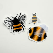 Load image into Gallery viewer, Chonky Bee Vinyl Stickers
