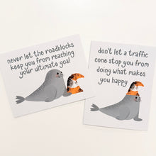 Load image into Gallery viewer, Neil The Seal Greeting Cards
